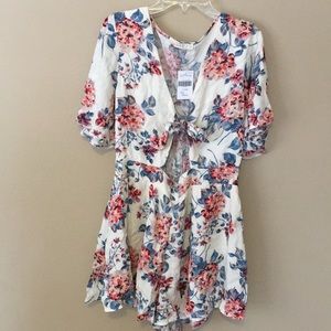 Floral romper from Bohme Boutique